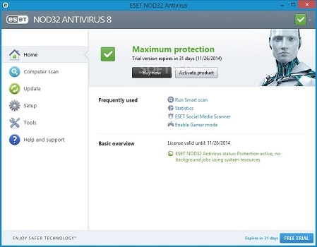 ESET NOD32 Antivirus License Key