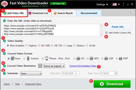 Fast Video Downloader Registration Key