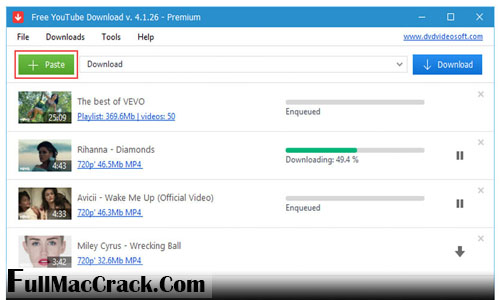 Free YouTube Download Premium Crack Full Version