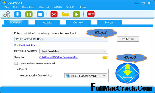 Allavsoft Video Downloader Converter Patch FMC