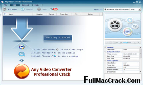 Any Video Converter Professional Keygen Free Download