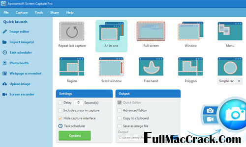 Apowersoft Screen Capture Pro Crack Full Version