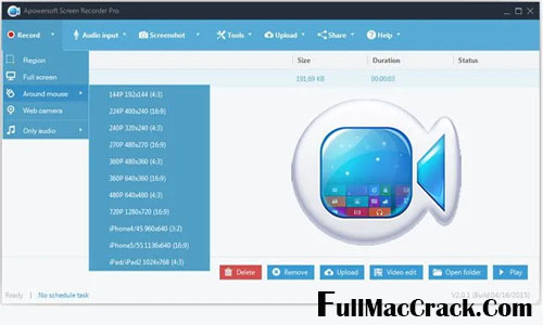 Apowersoft Screen Recorder Pro Crack Full Version