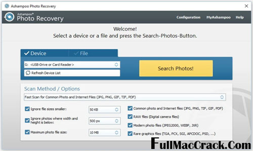 Ashampoo Photo Recovery Crack Full Version FMC