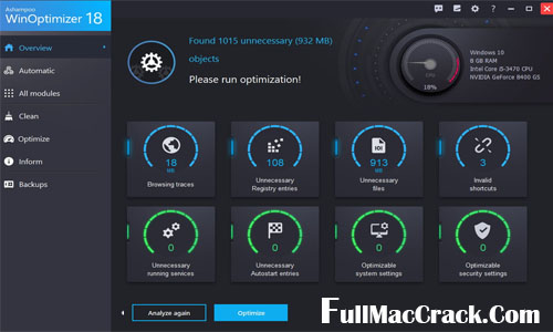 Ashampoo Winoptimizer Crack Full Version