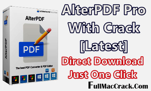 alterpdf pro license key Free