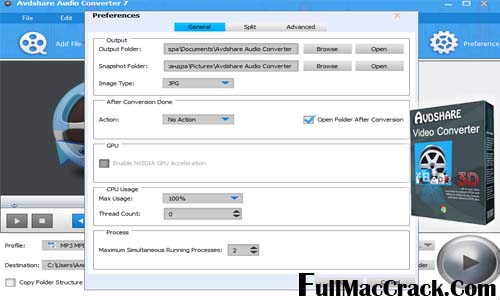 Avdshare Audio Converter Full Crack